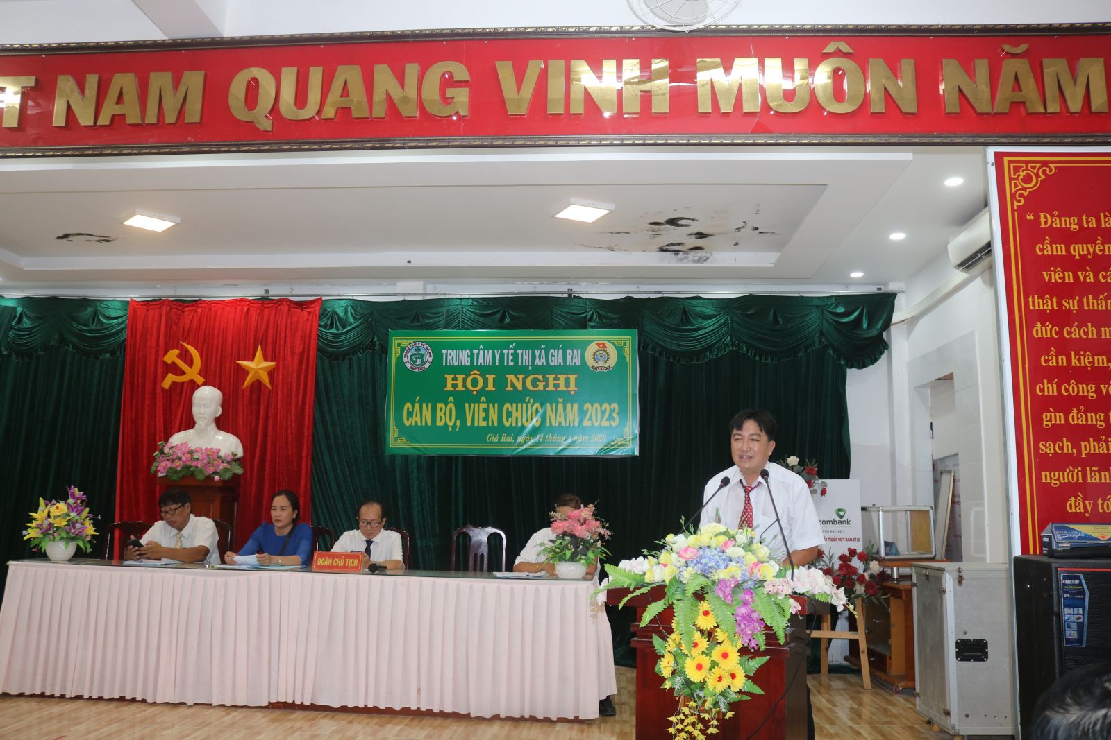 Ông Trần Minh Thị, Trưởng phòng tài chính-KT thông qua quy chế chi tiêu nội bộ năm 2023
